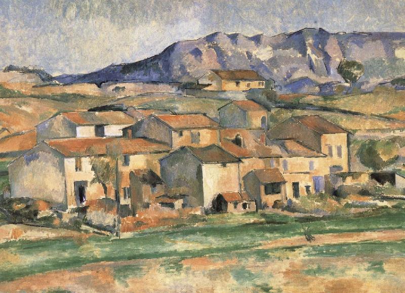 Paul Cezanne near the village garden Spain oil painting art